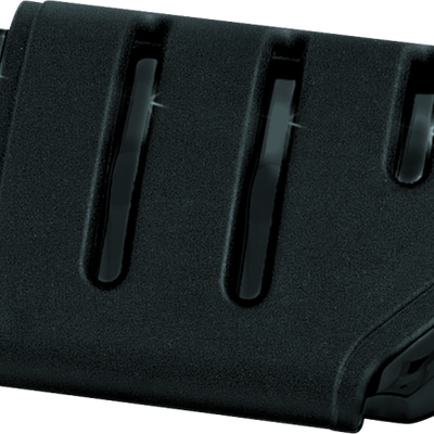 Kuryakyn Trident Dually Peg With Male Adapter Gloss Black