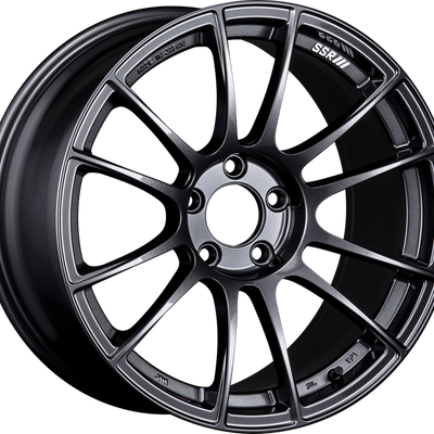 SSR GTX04 19x9.5 5x114.3 38mm Offset Dark Gunmetal Wheel