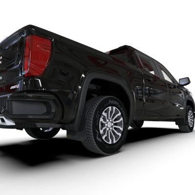 Rally Armor 19-25 GMC Sierra 1500 AT4 Black UR Mud Flap w/ Red Logo