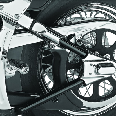 Kuryakyn Boomerang Frame Covers For 00-07 Softail Chrome