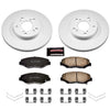 Power Stop 14-15 Acura ILX Front Z17 Evolution Geomet Coated Brake Kit