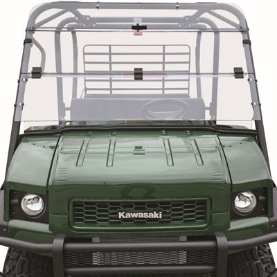 QuadBoss 09-22 Kawasaki KAF620M Mule 4010 4x4 Windbreak Folding Windshield