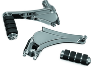 Kuryakyn Adjustable Passenger Pegs With ISO Small Pegs 10 and Up Chrome