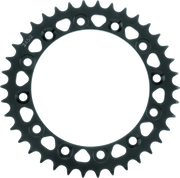 BikeMaster Honda Rear Steel Sprocket 520 38T - Black
