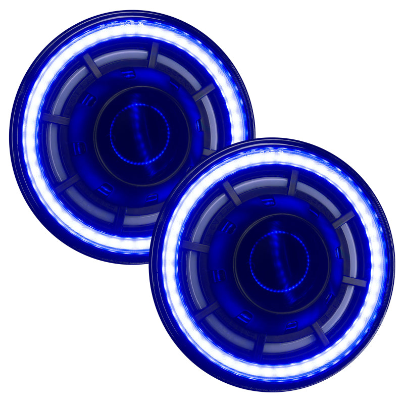 ORACLE Lighting 0718 Jeep Wrangler JK Oculus 7in ColorSHIFT Bi-LED Projector Headlights