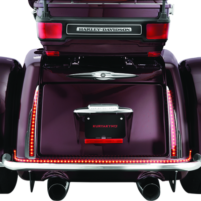 Kuryakyn Rear Mud Flaps For Trikes Chrome
