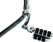 Kuryakyn Longhorn Offset Dually ISO Peg With 1-1/2in Clamp Chrome