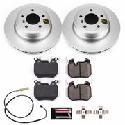 Power Stop 11-13 BMW 135i Rear Z23 Evolution Sport Coated Brake Kit
