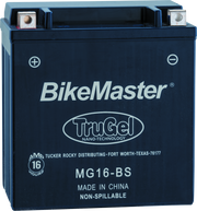 BikeMaster TruGel Battery - MG16-BS