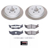 Power Stop 95-01 Plymouth Neon Rear Semi-Coated Rotor Kit