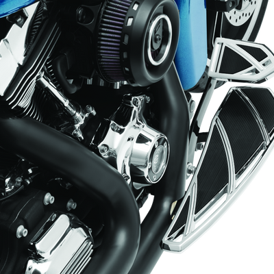 Kuryakyn Phantom Brake Pedal Pad FL Touring Models Chrome