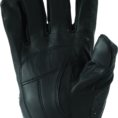Kuryakyn Leather By River Road Tucson Leather Perforated Gloves Black Womens - Small