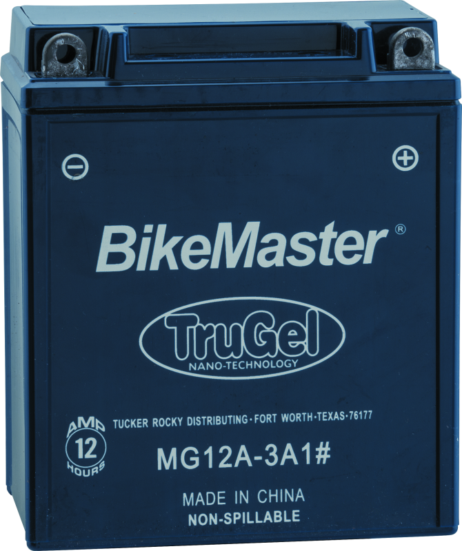 BikeMaster TruGel Battery - MG12A-3A1