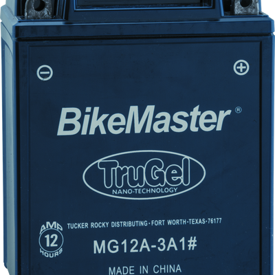 BikeMaster TruGel Battery - MG12A-3A1