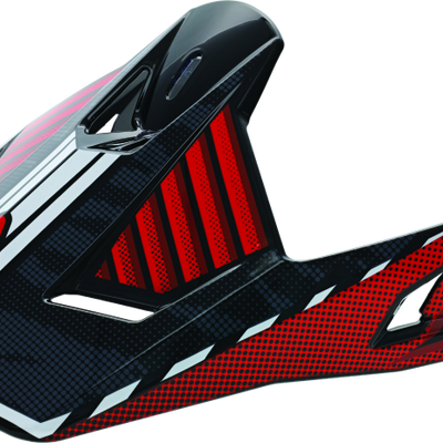 Answer AR3 Rapid Visor - Red/Black/White