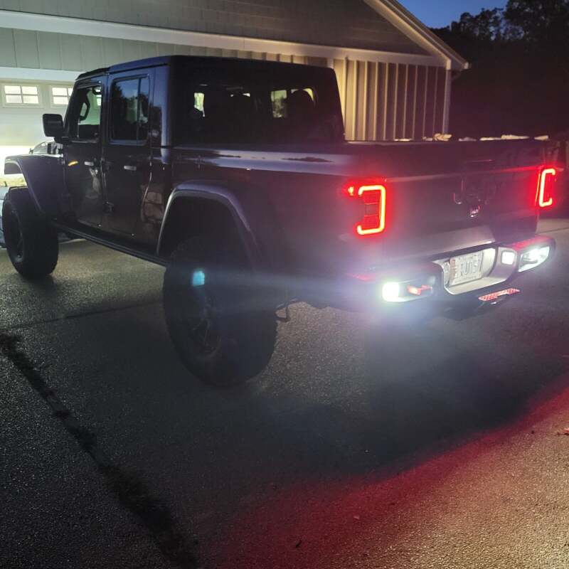 Oracle Jeep Gladiator JT Rear Bumper LED Reverse Lights w/ Plug & Play Harness - 6000K