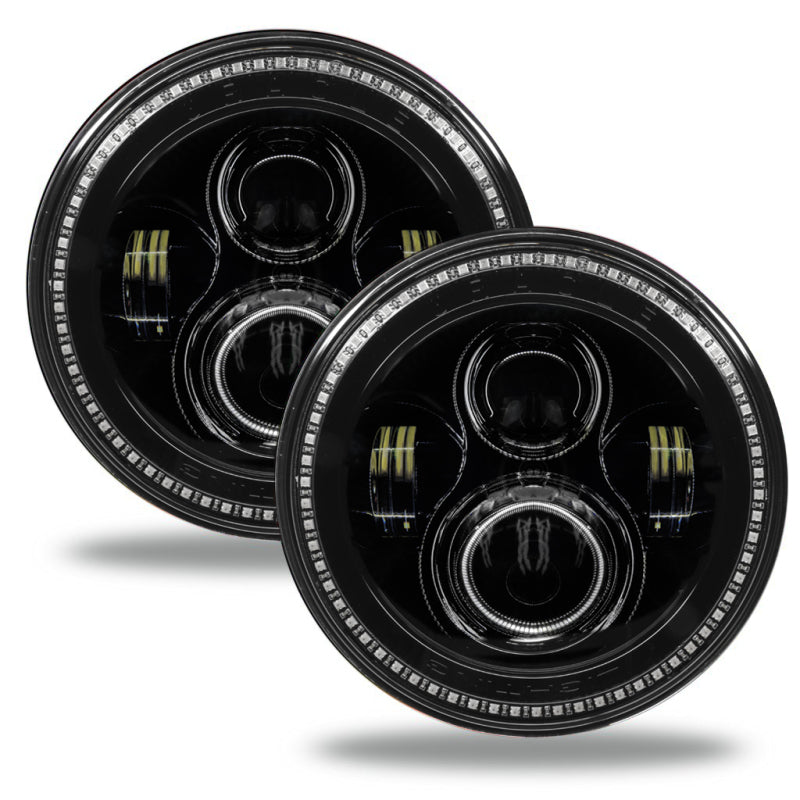 Oracle Jeep Wrangler JL/Gladiator JT 7in. High Powered LED Headlights (Pair) - Dynamic