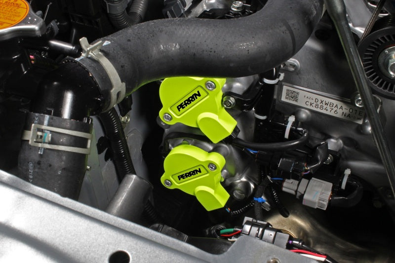 PERRIN 13-25 Subaru BRZ / Scion FR-S / Toyota 86 & GR86 Cam Solenoid Cover - Neon Yellow
