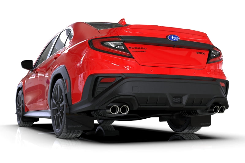 Rally Armor 22-25 Subaru WRX Black UR Mud Flap Altered Font Met. Blk Logo