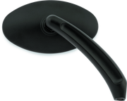 Bikers Choice 65-Up Black Oval Mirrors Custom Pair