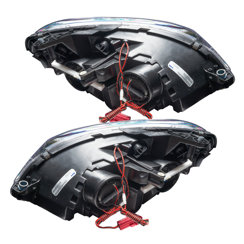 Oracle 08-11 Mercedes Benz C-Class Pre-Assembled Headlights Chrome Housing w/o Controller