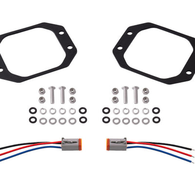Diode Dynamics SS3 Backlit Flush Mounting Kit (Pair)