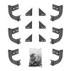 Deezee 13-23 Dodge/Ram Ram Running Board Hex Bracket Kit