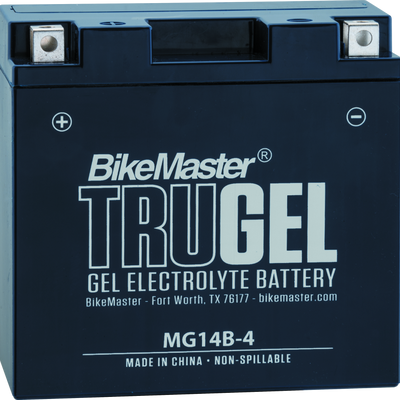BikeMaster TruGel Battery - MG14B-4