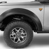 Bushwacker 2021+ Ford Bronco 4-Door Extend-A-Flares 4pc - Black