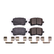 Power Stop 2015 Audi Q3 Rear Z17 Evolution Ceramic Brake Pads w/Hardware