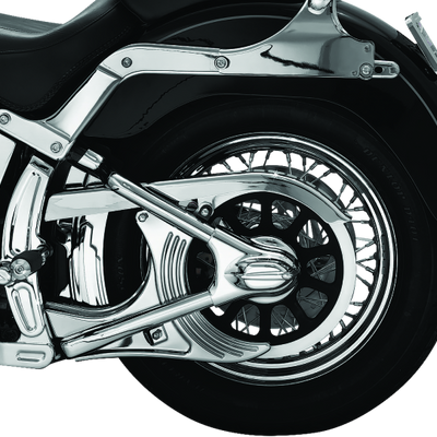 Kuryakyn Boomerang Frame Covers 08-17 Softails Chrome