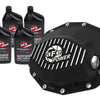 aFe POWER 21-22 Ram1500 TRX Hemi V8 6.2L PRO Series Rear Diff Cover Black w/Machined Fins & Gear Oil