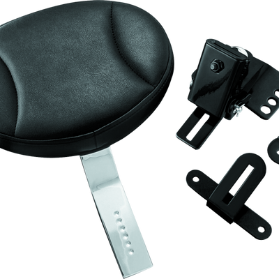 Kuryakyn Plug-In Driver Backrest 97-Up Touring Chrome
