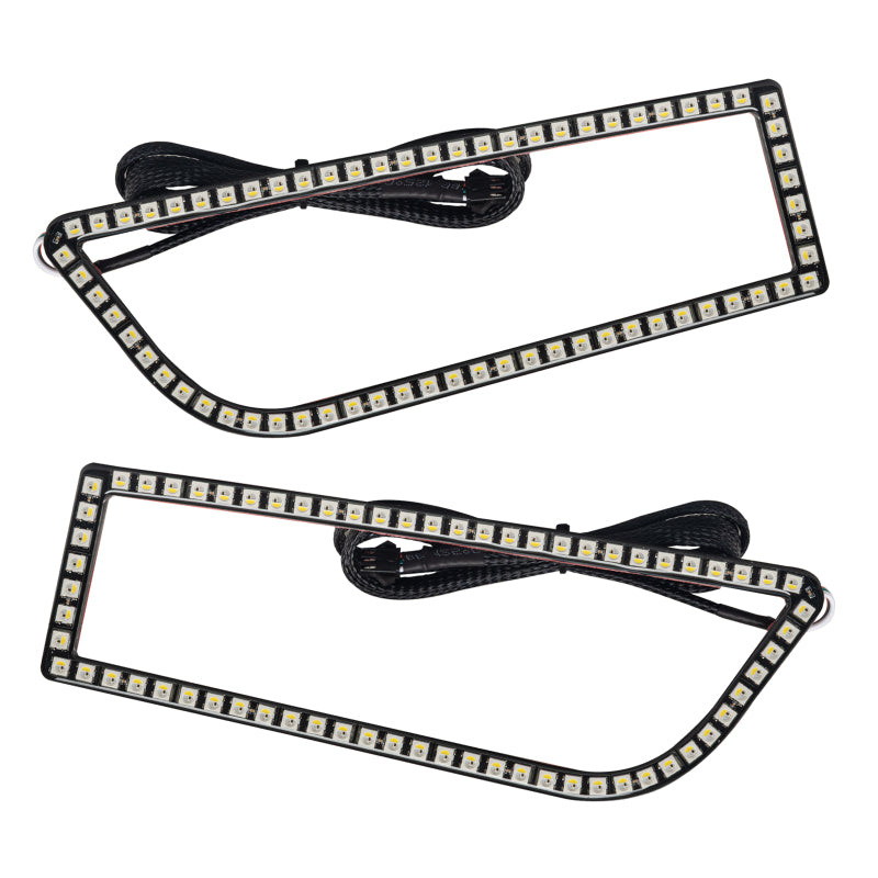 Oracle 1421 Polaris RZR 900/1000 Turbo Dynamic RGB+A Seq Turn Signal Headlight Halo Kit