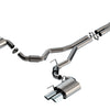 Borla 2024 Ford Mustang GT 5.0L V8 3 in ATAK Catback Non-Active Exhaust- Chrome Quad Tip