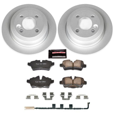Power Stop 07-10 Mini Cooper Rear Z23 Evolution Sport Coated Brake Kit