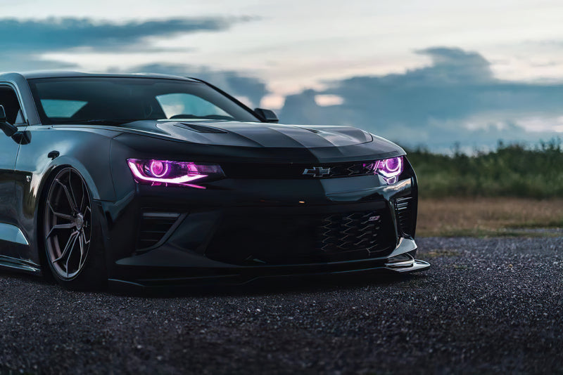 Oracle 16-18 Chevy Camaro RGB+W Headlight DRL Kit - ColorSHIFT w/ Simple Controller