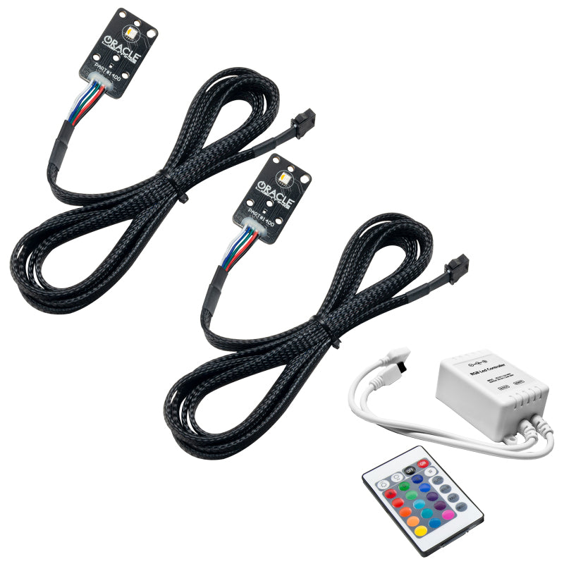 Oracle 20-21 Toyota Supra GR RGB+A Headlight DRL Kit - ColorSHIFT w/ Simple Controller