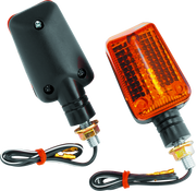 BikeMaster Universal Ministalk Marker Light - Black/Amber