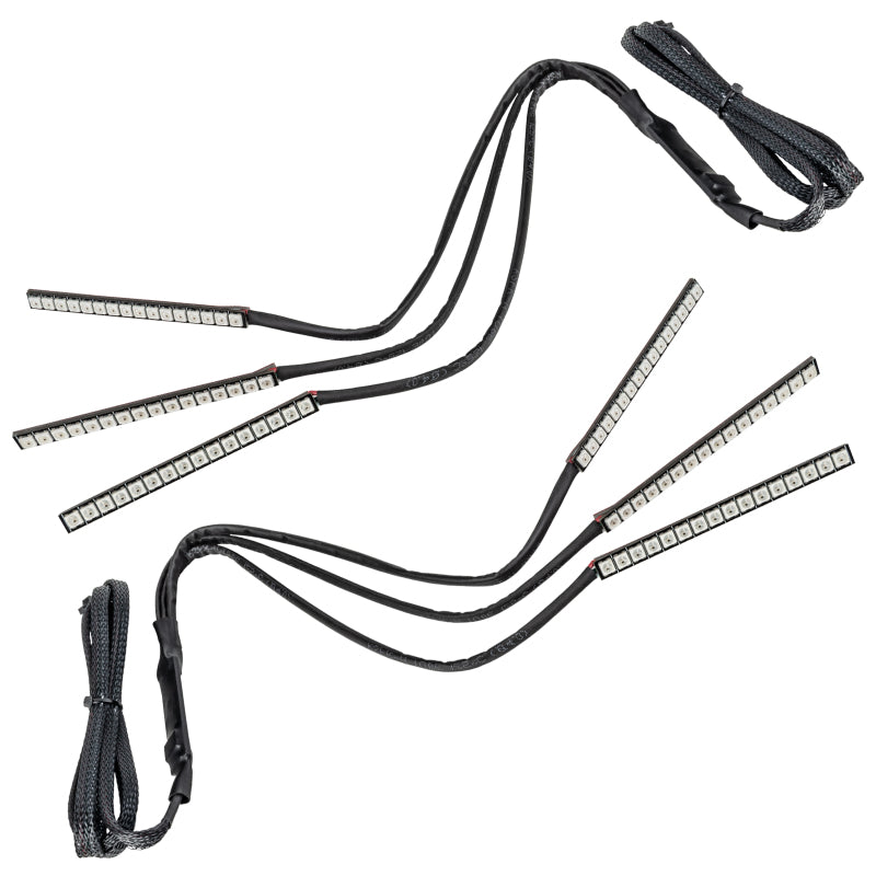 Oracle 15-17 Ford Mustang V6/GT/Shelby Dynamic DRL w/ Halo Kit - ColorSHIFT - Dynamic