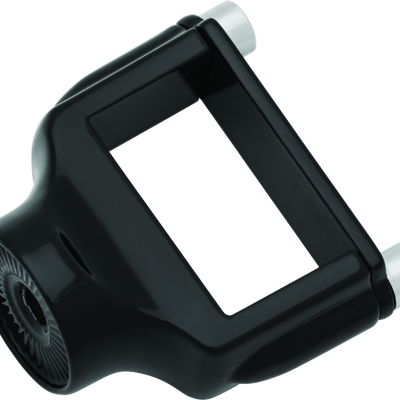 Kuryakyn Side Mount License Plate Holder Clamp 86-22 XL Models Gloss Black