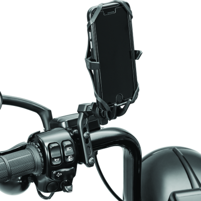 Kuryakyn Free-Flex Device Holder Perch Mount Black