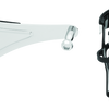 Kuryakyn Reflex Drink Holder Right Side HD Touring Passenger Mount 14 and Up Chrome