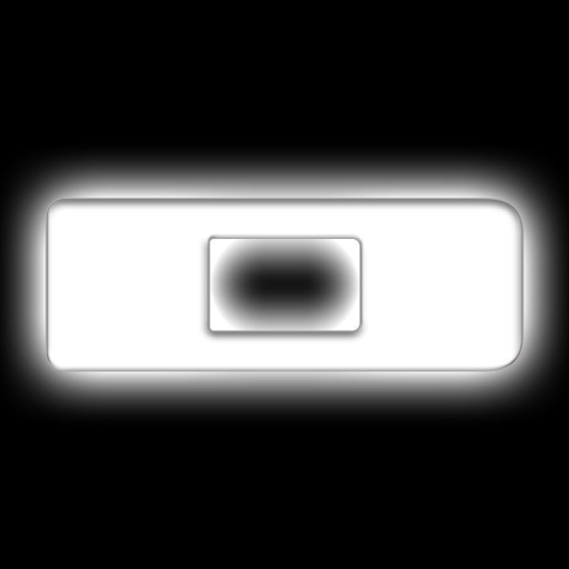 ORACLE Lighting Universal Illuminated LED Letter Badges - Matte Wht Surface Finish - D