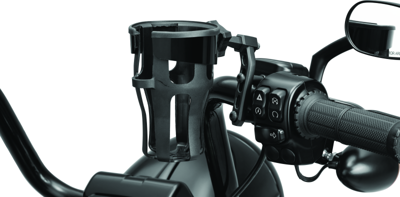 Kuryakyn Reflex Drink Holder Perch Mount Black