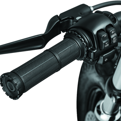 Kuryakyn Riot Grips Dual Cable Satin Black