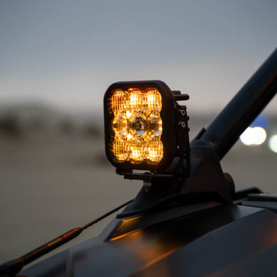 Diode Dynamics 20-Present Polaris RZR A-Pillar LED Pod Bracket Kit