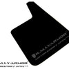 Rally Armor Universal Motorsport Spec Black UR Mud Flap Metallic Black Logo