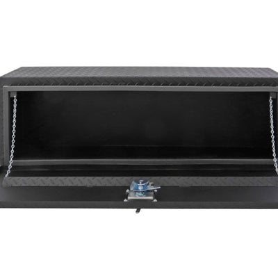 Deezee Universal Tool Box - Specialty 48In Topsider Black BT Alum (Txt Blk)