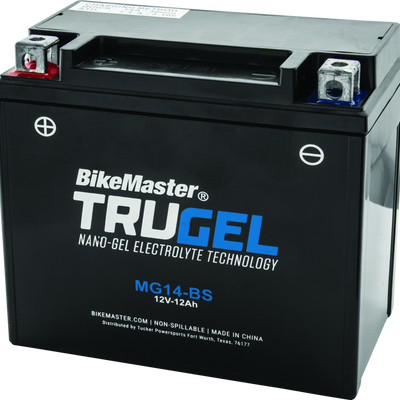 BikeMaster TruGel Battery - MG14-BS